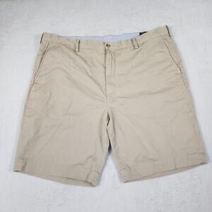 Polo Ralph Lauren Stretch Classic Fit Chino Shorts Mens 44 Twill Preppy Khaki